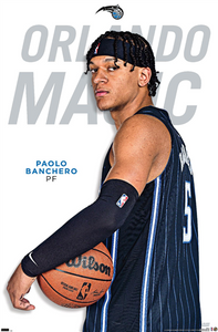 Paolo Banchero Orlando Magic NBA Wall Poster