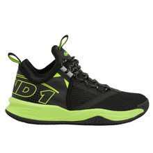 Load image into Gallery viewer, And1 Charge Junior Black/Black/Yellow Basketball Shoes
