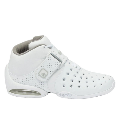 And1 Chosen One Mens White/Silver Basketball Shoes