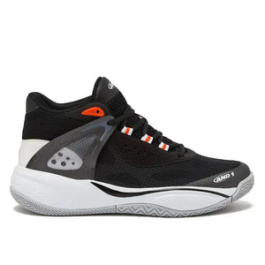 And1 Revel Mid Junior Black Basketball Shoes