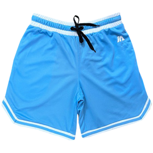 iAthletic Carolina/White Men's Casual Basketball Shorts