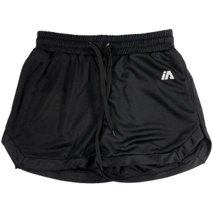 iAthletic Black/Black Women's Casual Basketball Shorts