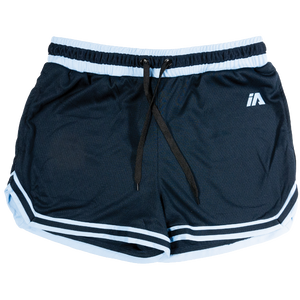 iAthletic Navy/Sky Blue/White Women's Casual Basketball Shorts