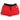 iAthletic Red/Black Women's Casual Basketball Shorts