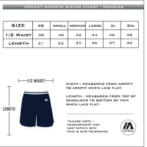 iAthletic Miami Women's Casual Basketball Shorts