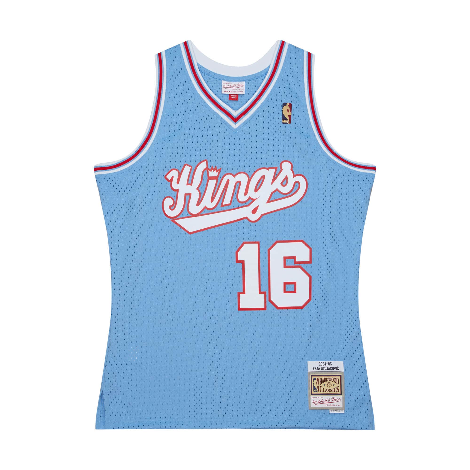Peja Stojakvic Sacremento Kings HWC Throwback NBA Swingman Jersey