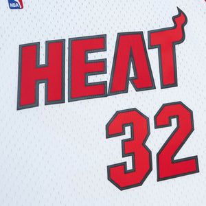 Shaquille O'neal Miami Heat HWC Throwback NBA Swingman Jersey