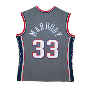 Stephon Marbury New Jersey Nets HWC Throwback NBA Swingman Jersey