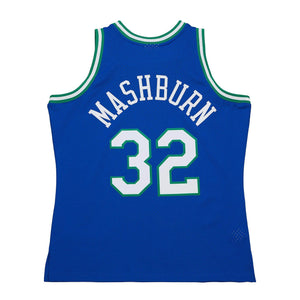 Jamal Mashburn Dallas Mavericks HWC Throwback NBA Swingman Jersey