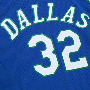 Jamal Mashburn Dallas Mavericks HWC Throwback NBA Swingman Jersey