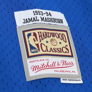 Jamal Mashburn Dallas Mavericks HWC Throwback NBA Swingman Jersey