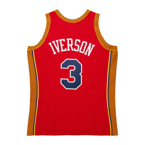 Allen Iverson Syracuse Nationals HWC Throwback NBA Swingman Jersey