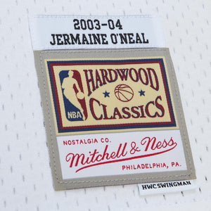 Jermaine O'Neal Indiana Pacers HWC Throwback NBA Swingman Jersey