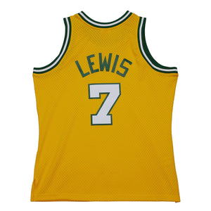 Rashard Lewis Seattle Sonics HWC Throwback NBA Swingman Jersey