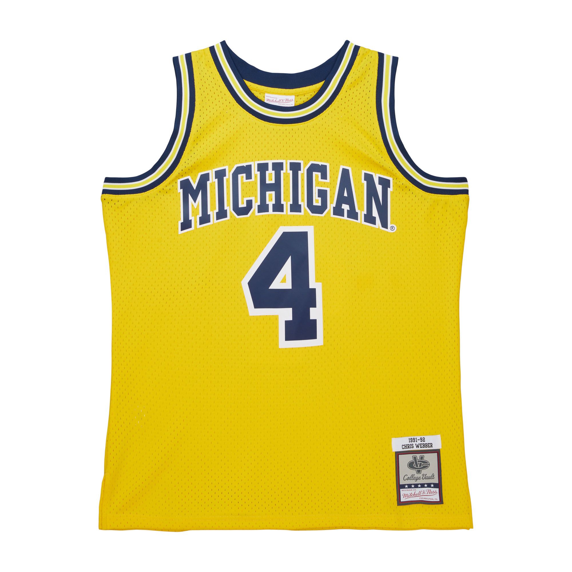 Chris webber michigan sales wolverines college throwback jersey