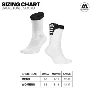 iAthletic Elite Performance Basketball Socks - Black/Black/Royal