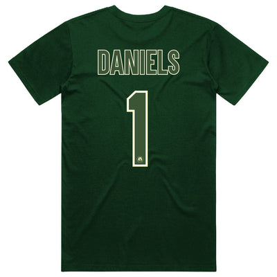 Dyson Daniels Australian Boomers Player Casual Cotton Green T-Shirt