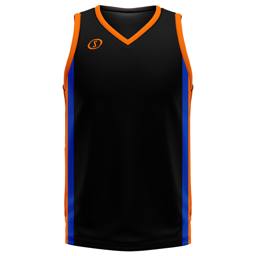 Spalding Custom Unisex Basketball Jersey - Swing Sunset Dark ...