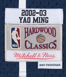 Yao Ming Houston Rockets Hardwood Classics Throwback NBA Swingman Jersey