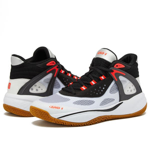 And1 Revel Mid Mens White/BlackBasketball Shoes