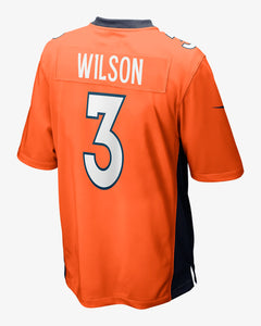 Russell Wilson Denver Broncos Home NFL Game Jersey