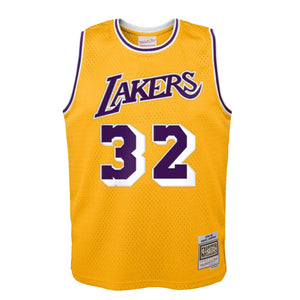 Magic Johnson Los Angeles Lakers HWC Youth NBA Swingman Jersey