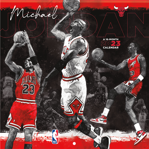 Michael Jordan Chicago Bulls 2023 Wall Calendar – Basketball Jersey World