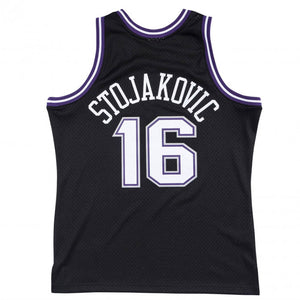 Peja Stojakovic Sacramento Kings Hardwood Classics Throwback NBA Swingman Jersey