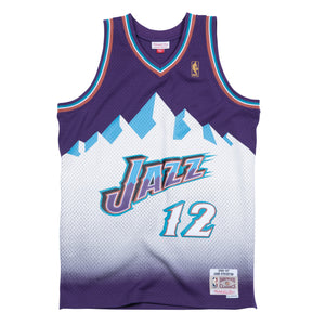 John Stockton Utah Jazz Hardwood Classics Throwback NBA Swingman Jersey