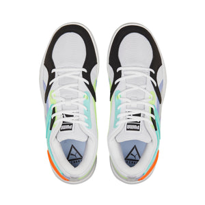 TRC Blaze Court White Electric Basketball Shoes