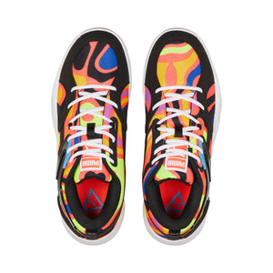 TRC Blaze Court Lava Ocean Dive Basketball Shoes