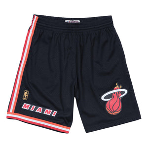 Miami Heat 1996-97 Hardwood Classics Throwback Swingman NBA Shorts