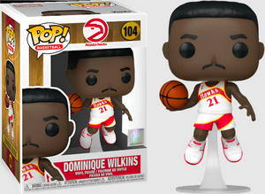 Dominique Wilkins Atlanta Hawks Hardwood Classics NBA Legends Pop Vinyl
