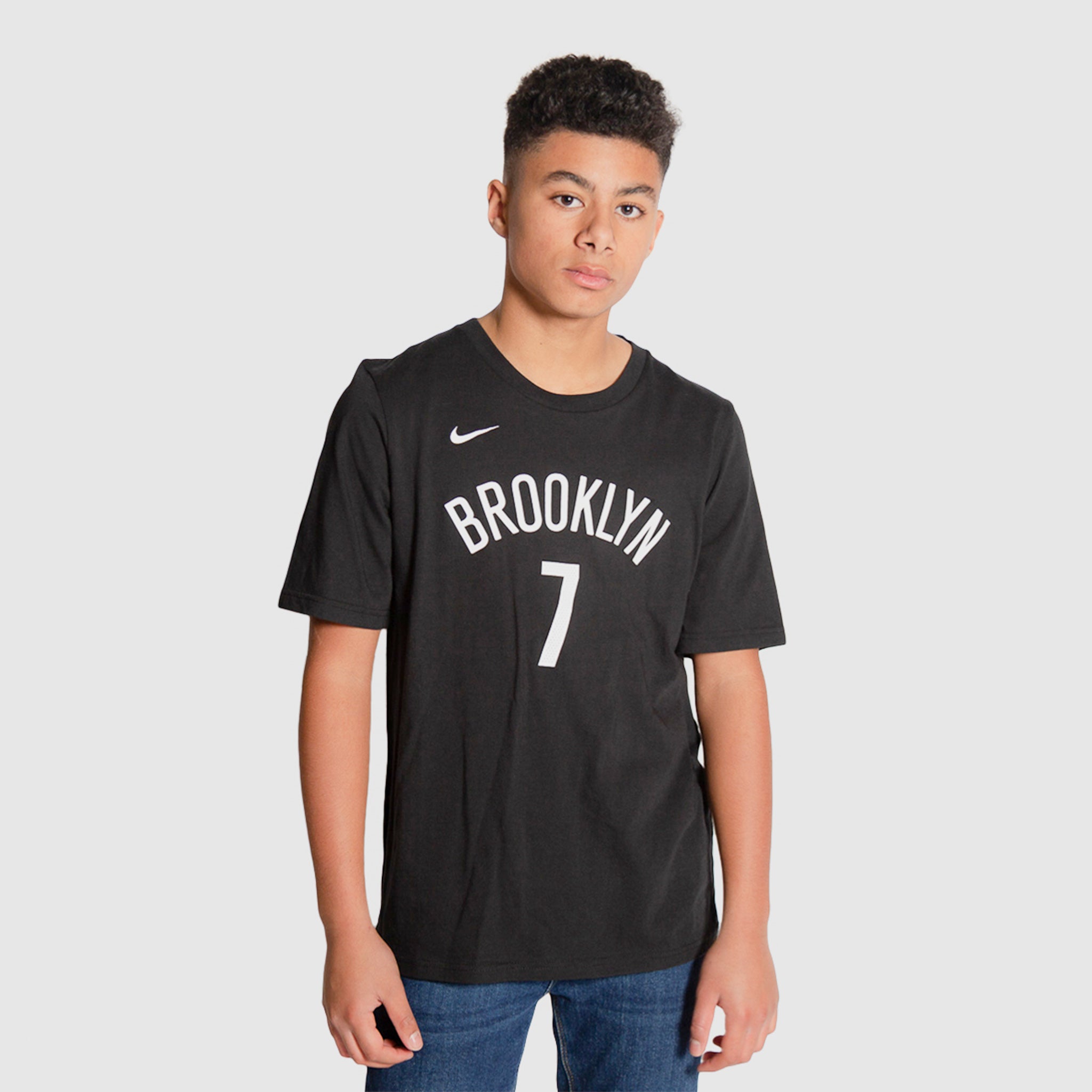  Outerstuff NBA Youth Game Time Team Color Player Name and  Number Long Sleeve Jersey T-Shirt (Small, Kevin Durant Brooklyn Nets) :  Sports & Outdoors
