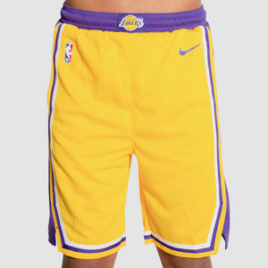 Los Angeles Lakers 2024 Icon Edition Swingman Youth NBA Shorts