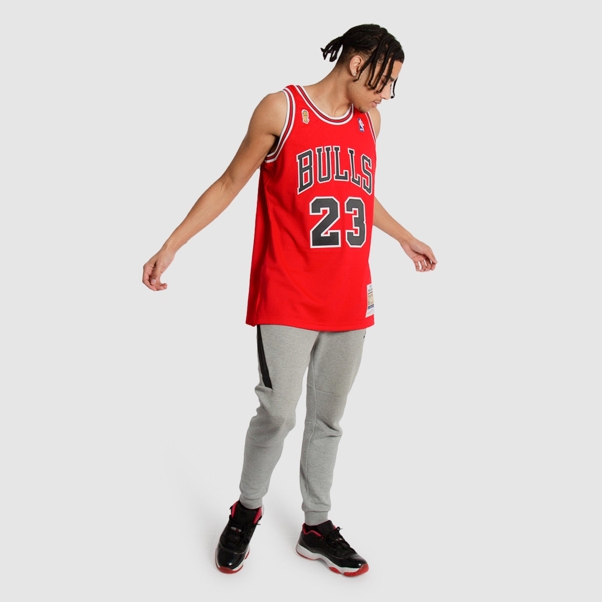 Michael Jordan Chicago Bulls Premium 1995-96 Finals NBA Authentic Jers –  Basketball Jersey World