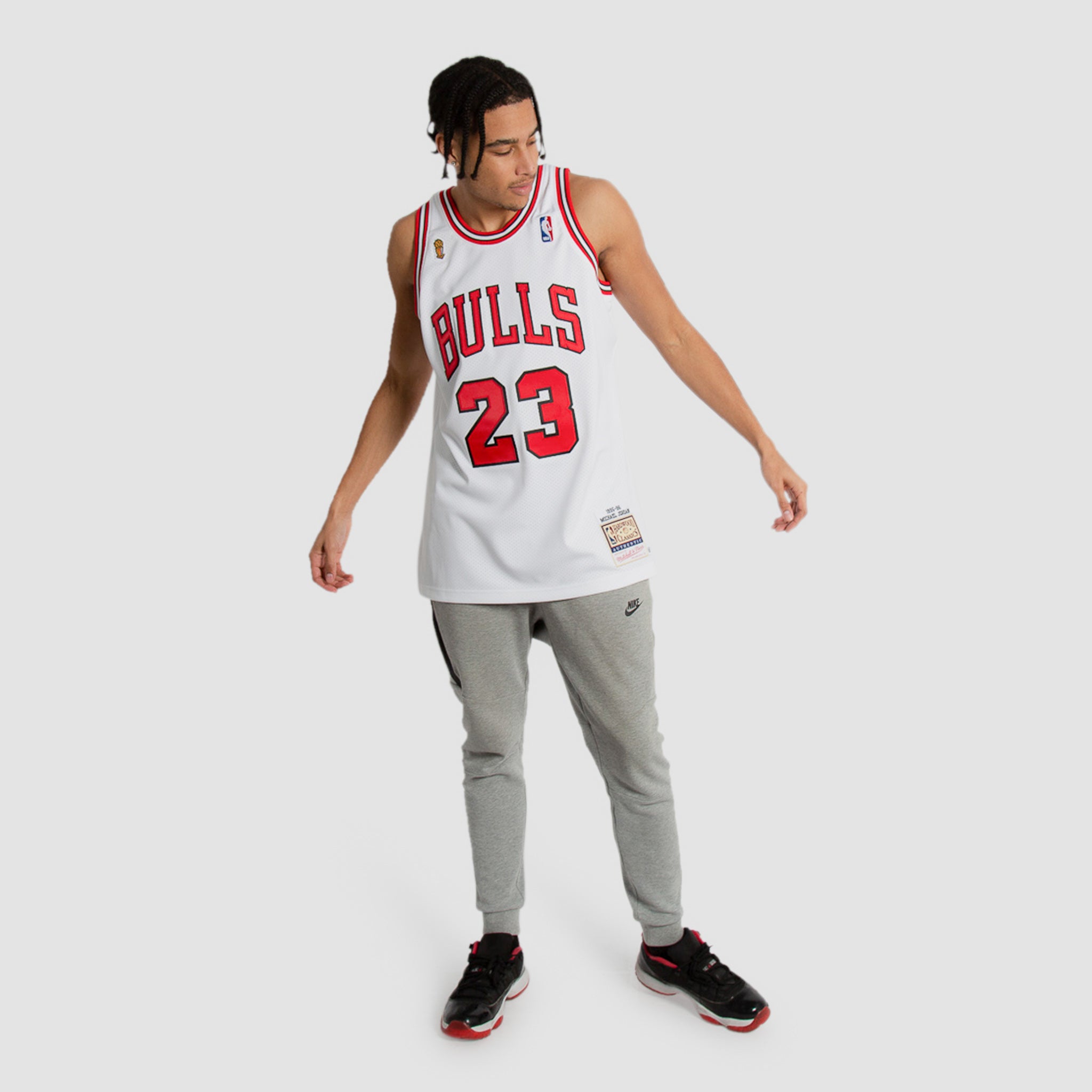 Michael Jordan Chicago Bulls Premium 1995-96 Finals NBA Authentic Jers –  Basketball Jersey World