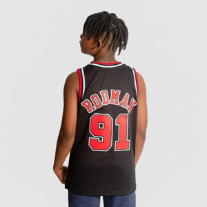 Dennis Rodman Chicago Bulls 1997/98 HWC Youth NBA Swingman Jersey