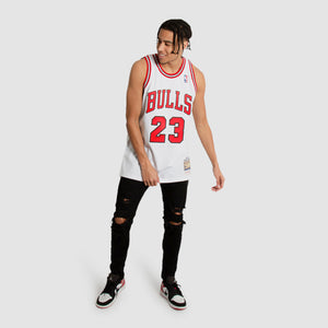 Michael Jordan Chicago Bulls Premium 1995-96 NBA Authentic Jersey