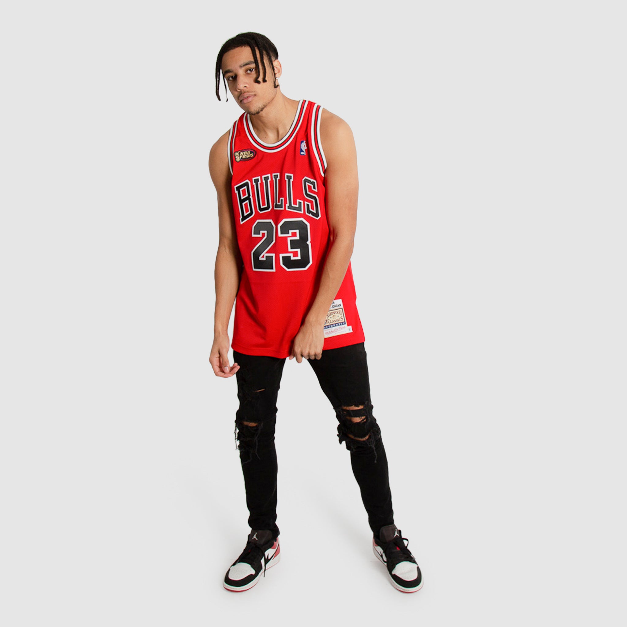 Michael Jordan White Chicago Bulls Throwback Jersey – Best Sports Jerseys