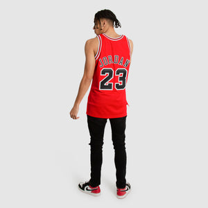 Michael Jordan Chicago Bulls Premium 1997-98 Finals NBA Authentic Jersey