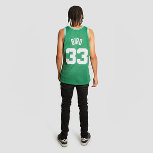 Larry Bird Boston Celtics Hardwood Classics Throwback NBA Swingman Jersey