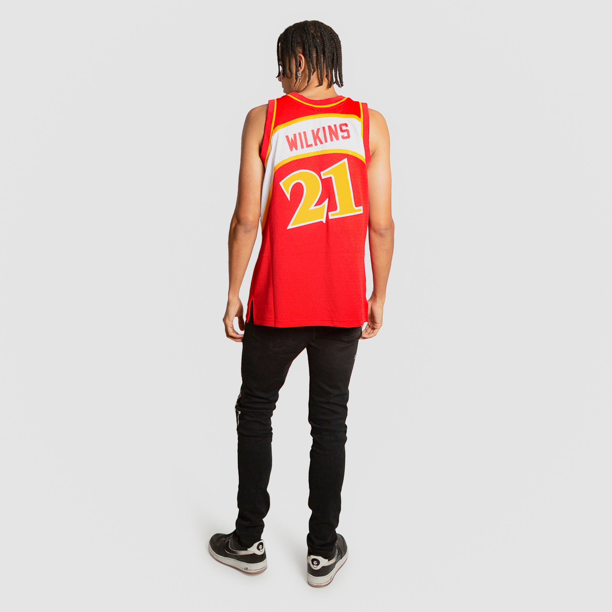 Dominique Wilkins NBA Atlanta Hawks Adidas Swingman Jersey Sz Youth XL  (18-20)