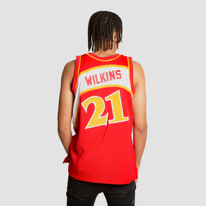 Dominique Wilkins Atlanta Hawks HWC Throwback NBA Swingman Jersey