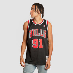 Dennis Rodman Chicago Bulls Hardwood Classics Throwback NBA Swingman Jersey