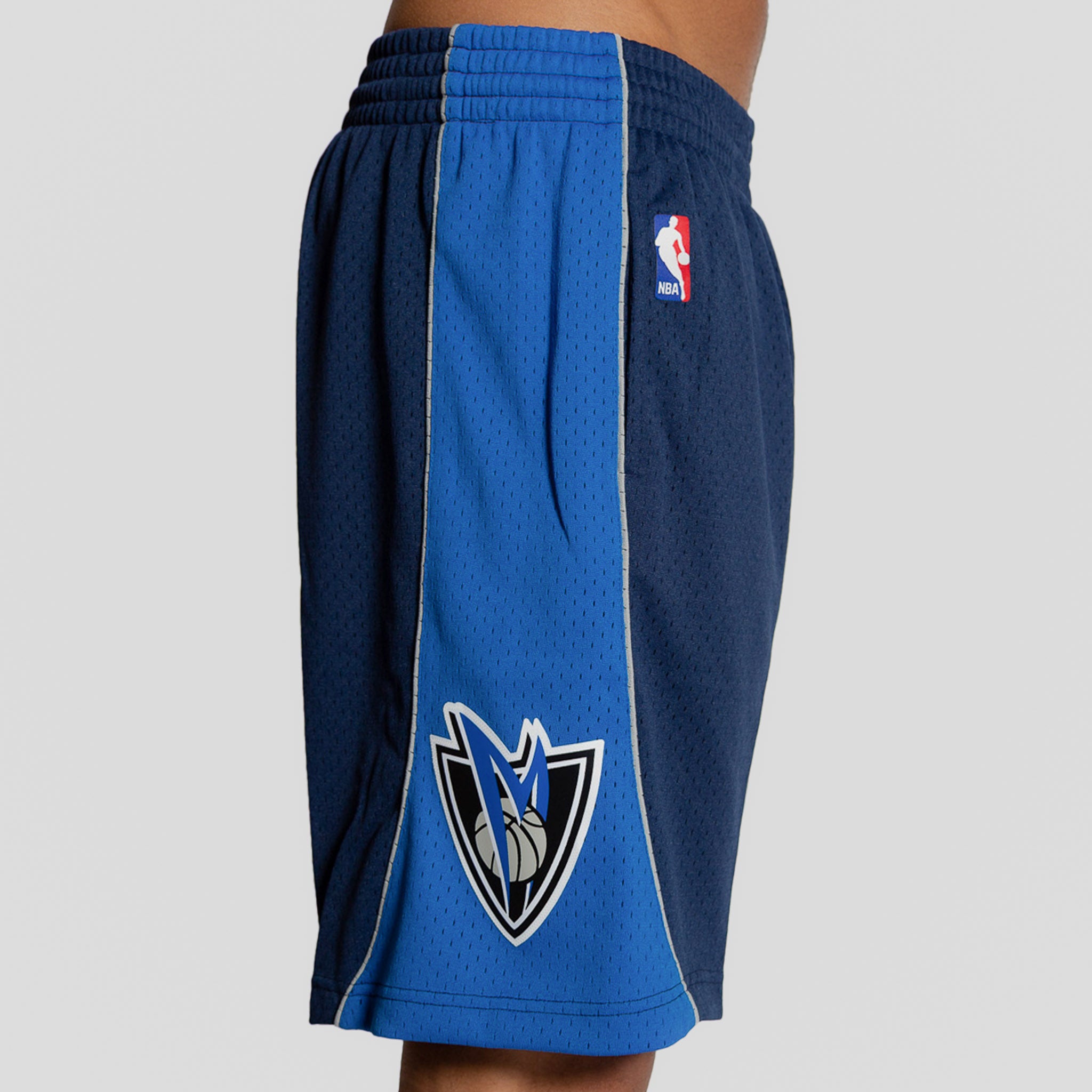 Dallas Mavericks 11-12 HWC Swingman Shorts - Navy - Throwback