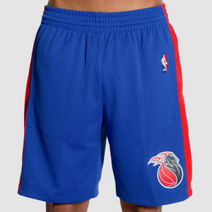 Detroit Pistons 2003-04 Hardwood Classics Throwback Swingman NBA Shorts
