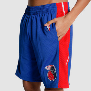 Detroit Pistons 2003-04 Hardwood Classics Throwback Swingman NBA Shorts