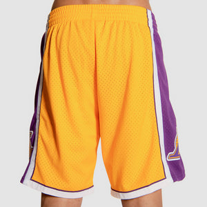 Los Angeles Lakers 2009-10 Hardwood Classics Throwback Swingman NBA Shorts