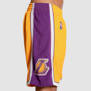 Los Angeles Lakers 2009-10 Hardwood Classics Throwback Swingman NBA Shorts